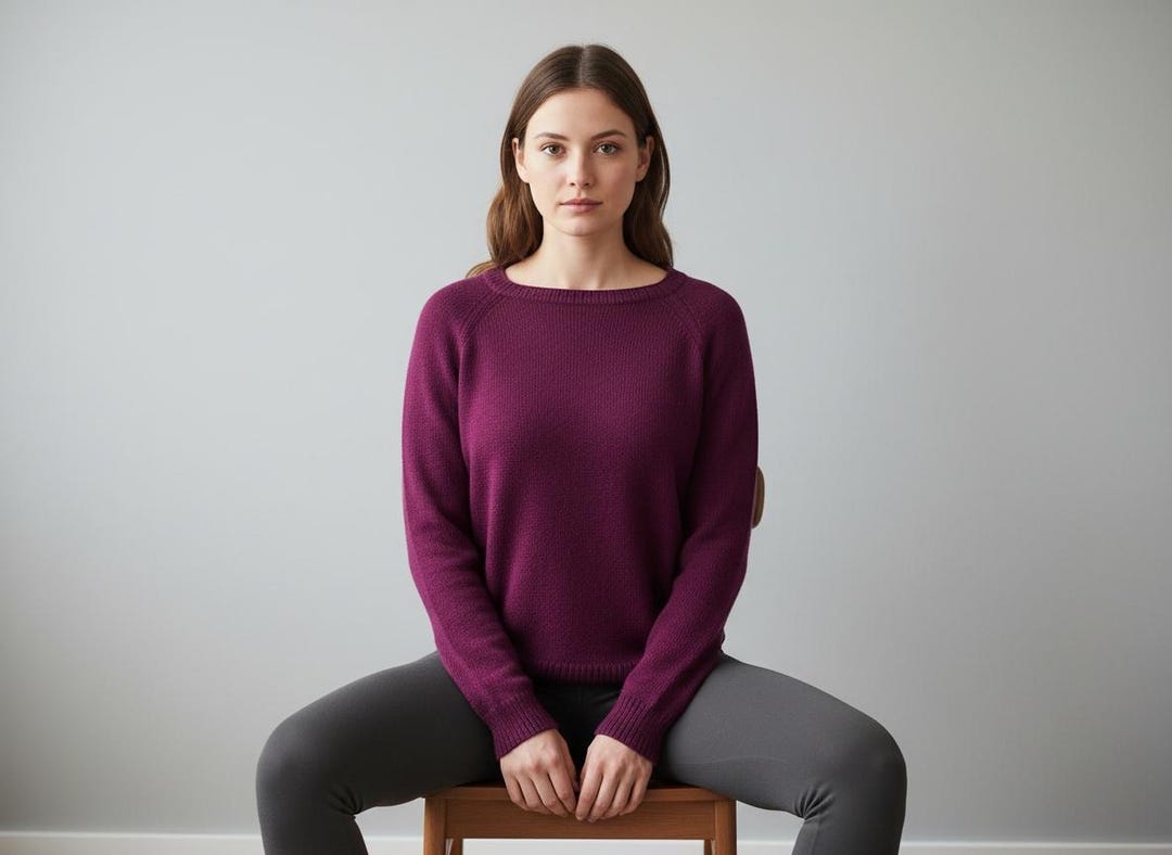 Top Down Raglan Sweater Knitting Pattern PDF – Seamless Knit Pullover ...