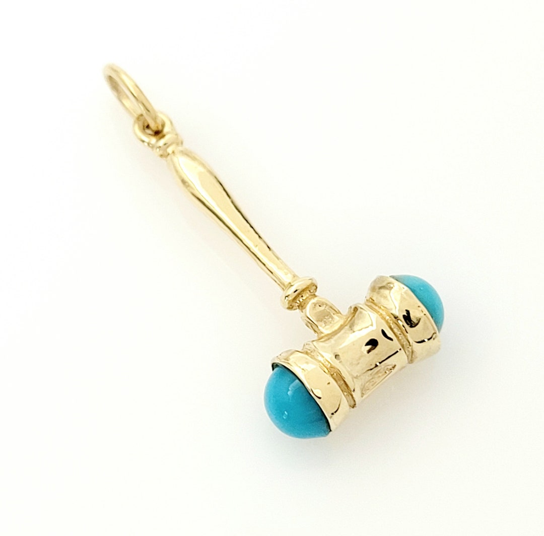 Gavel Pendant Charm Judge's, Call to Order, Vintage, Estate Etsy