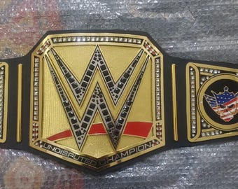 2023 Undisputed World Heavyweight Championship Belt 4MM Zinc Plate - | Duty Free Shipping