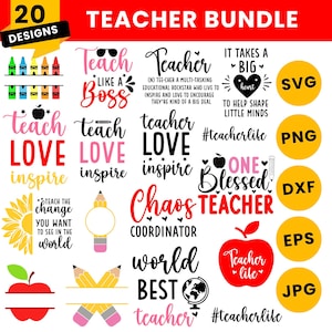 Teacher Sublimation Bundle, Teacher Shirt Png Bundle,Boho Teacher Svg Png Bundle, Teacher Png Bundle,Teacher Appreciation Bundle,Teacher Png