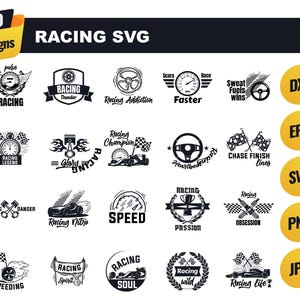 Racing SVG Bundle, Racing quote svg, Racing T-shirt Design, Car Racing Svg, Race Day Yall svg, Checkered Flag Svg, Racing SVG,