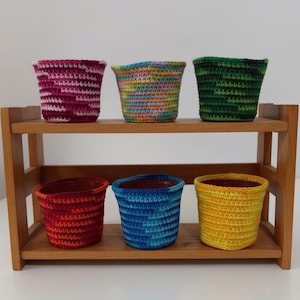 Fait main sur commande - Cache-pot décoratif pour jardinière - Grand cadeau d'anniversaire - Plusieurs couleurs