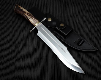 Seraphim Falls Bowie Knife: Muela Magnum Stag 26 Replica with Sheath | Tuco Salamanca Knife