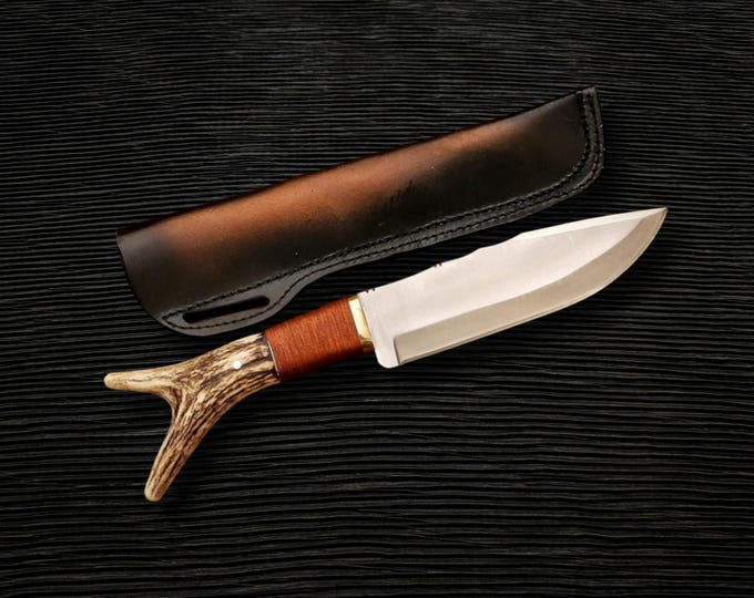 Handmade D2 Steel Bowie Knife: Legend of the Fall Movie Replica