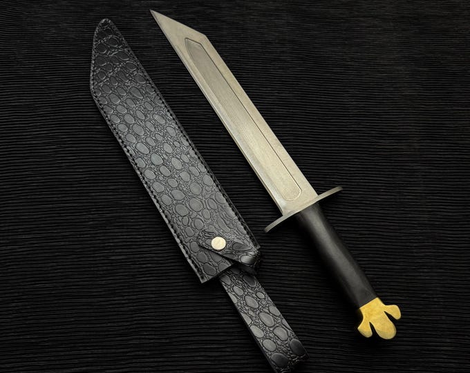 Uhtred's Wasp Sting Knife: The Last Kingdom Replica, Handmade Bowie Knife