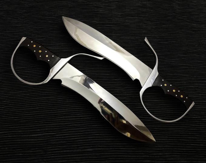 Hand Forged IP Man Replica Sword: High Polish Stainless Steel with Leather Sheath