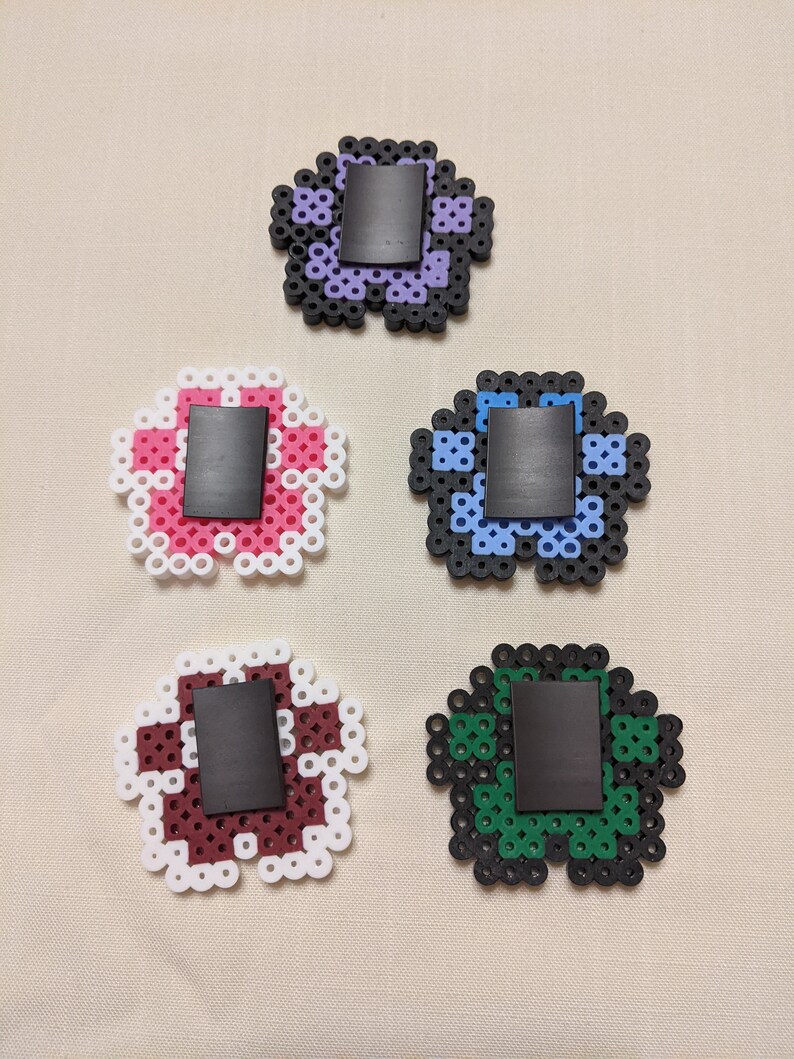 Paw Print Perler Beads Cat and Dog Etsy