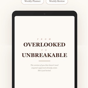 Self Development PDF Guide | 5 Modules + Workbooks + 4-Week Journal Planner | Confidence, Identity & Boundaries for Women