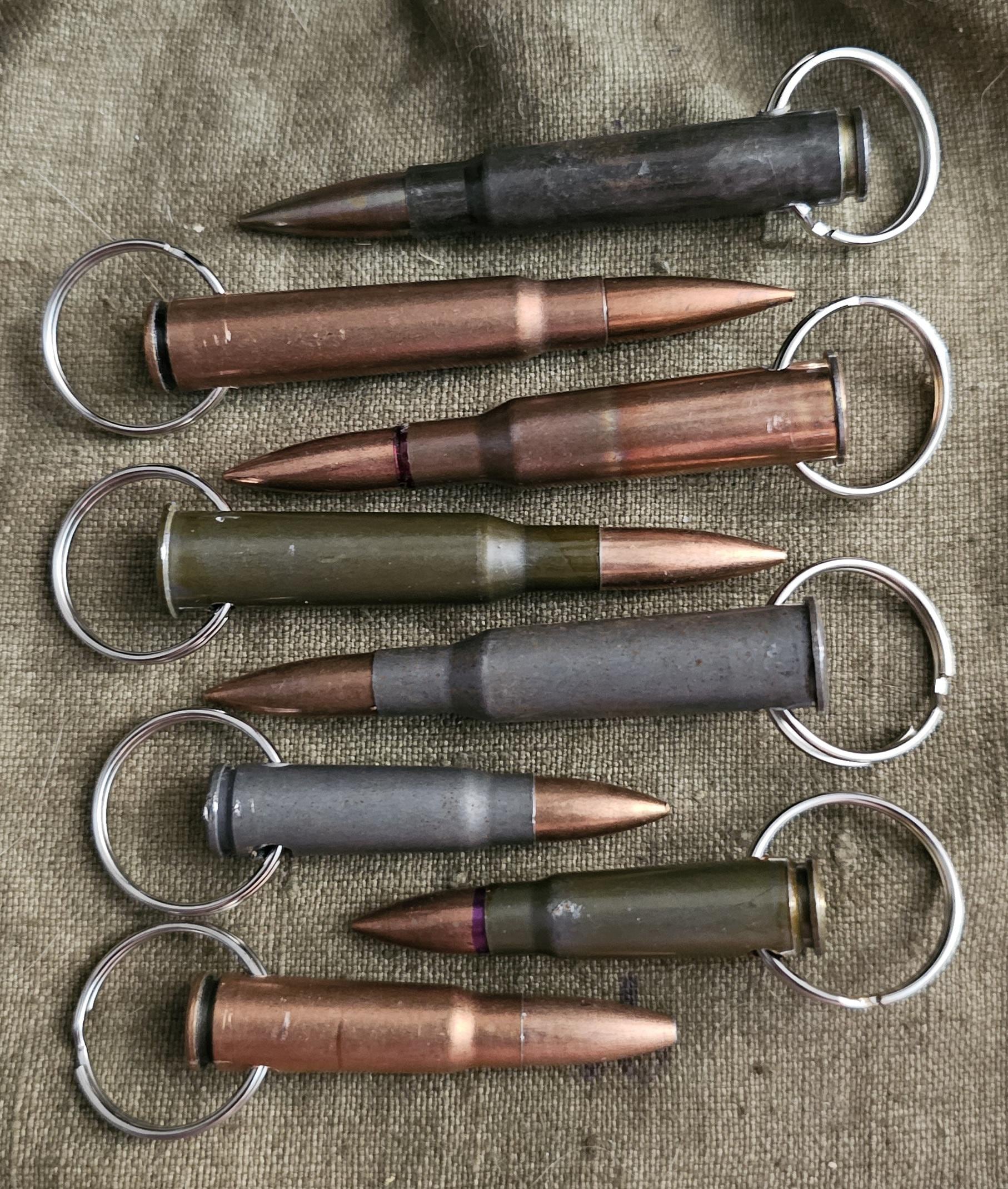 Real Bullet Keychains. Multiple Calibers. **not Live Rounds** - Etsy
