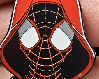 Spidey Miles Hard Enamel Pin