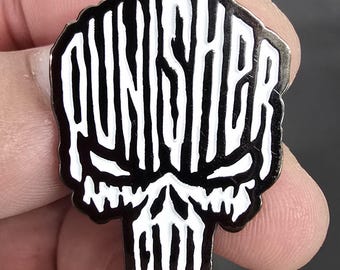 Punisher Skull Pin