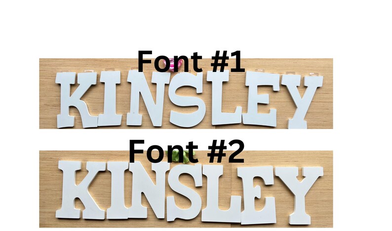 Custom Decoupage Name Wall Decor: Nursery & Kids Room Letters - Etsy