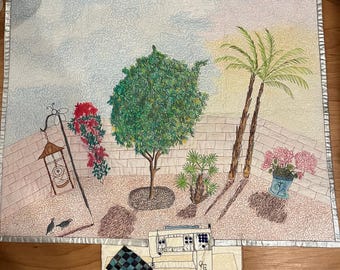 The Artist's View Quilted Wall Hanging