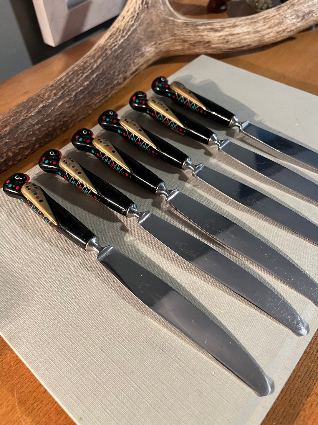 Peacock Knives Etsy