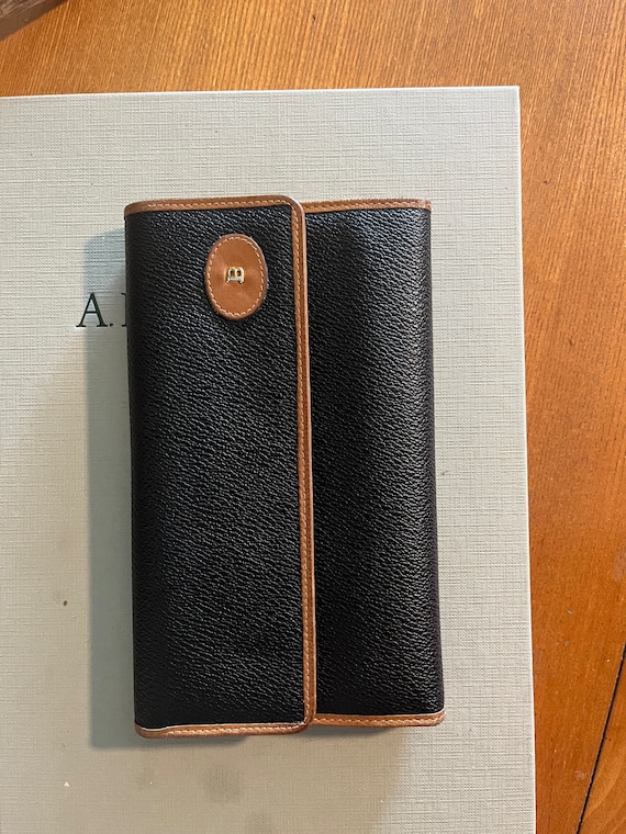 Vintage Pebbled Leather Bally Wallet