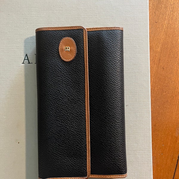 Vintage Pebbled Leather Bally Wallet