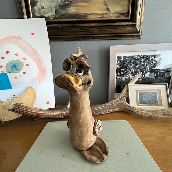 Vintage Concrete Yard Statues Etsy