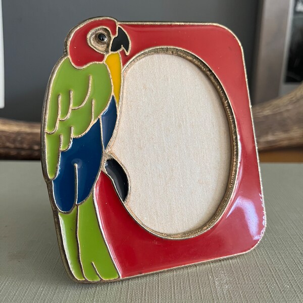 Parrot Picture Frame Etsy