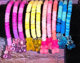 Custom Made Heishi Bead Bracelets!