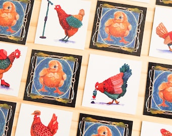 Memory Poule Party – Gioco di memoria originale e divertente