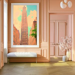 Rockefeller Center New York City | Digital Wall Art | NYC Instant digital download