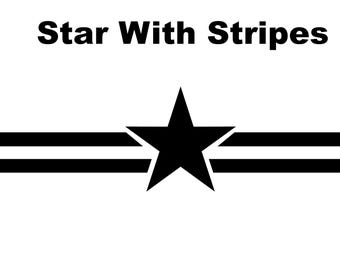 WW2 US Army Jeep Star SVG – Vintage Military Decal Cut File