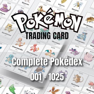 Card Collection Tracker - Etsy