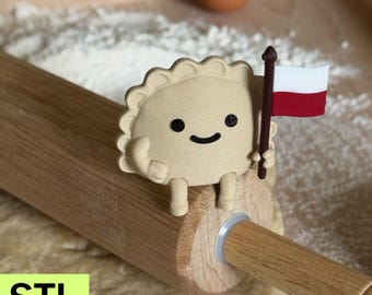 Super Cute Pierogi 3D Print Digital Download File - STL