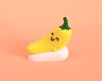 Cute Banana Pepper 3D Print Digital Download File - STL