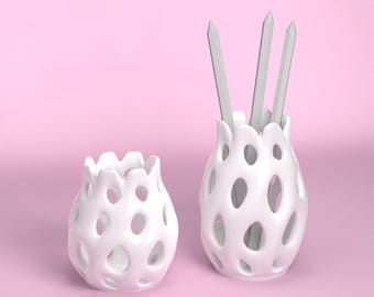 Pencil Holder 3D Print Digital Download File - STL