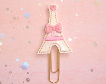 Pink Eiffel Tower Planner Paperclip