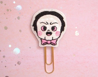 Bowtie Horror Cutie Planner Paperclip