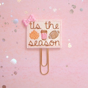 Tis The Season Fall Football Planner Paperclip