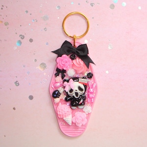 Girly Ghostface Pretty Junk Keychain
