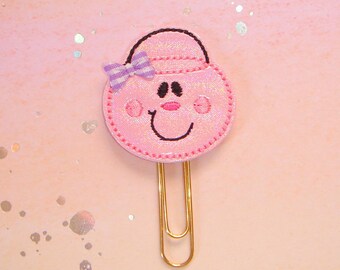 Candy Bucket Bookmark Paperclip