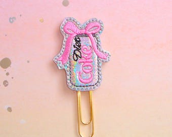 Coquette Soda Planner Clip Gem Bokmärke