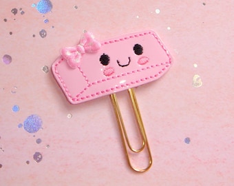 School Eraser Bookmark Paperclip