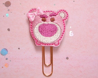 Toy Bear Planner Paperclip