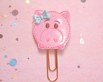 Toy Pig Planner Paperclip