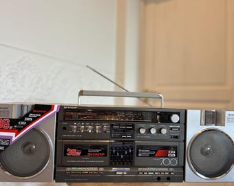 sharp GF-700H with original instructions and wiring diagram Boombox