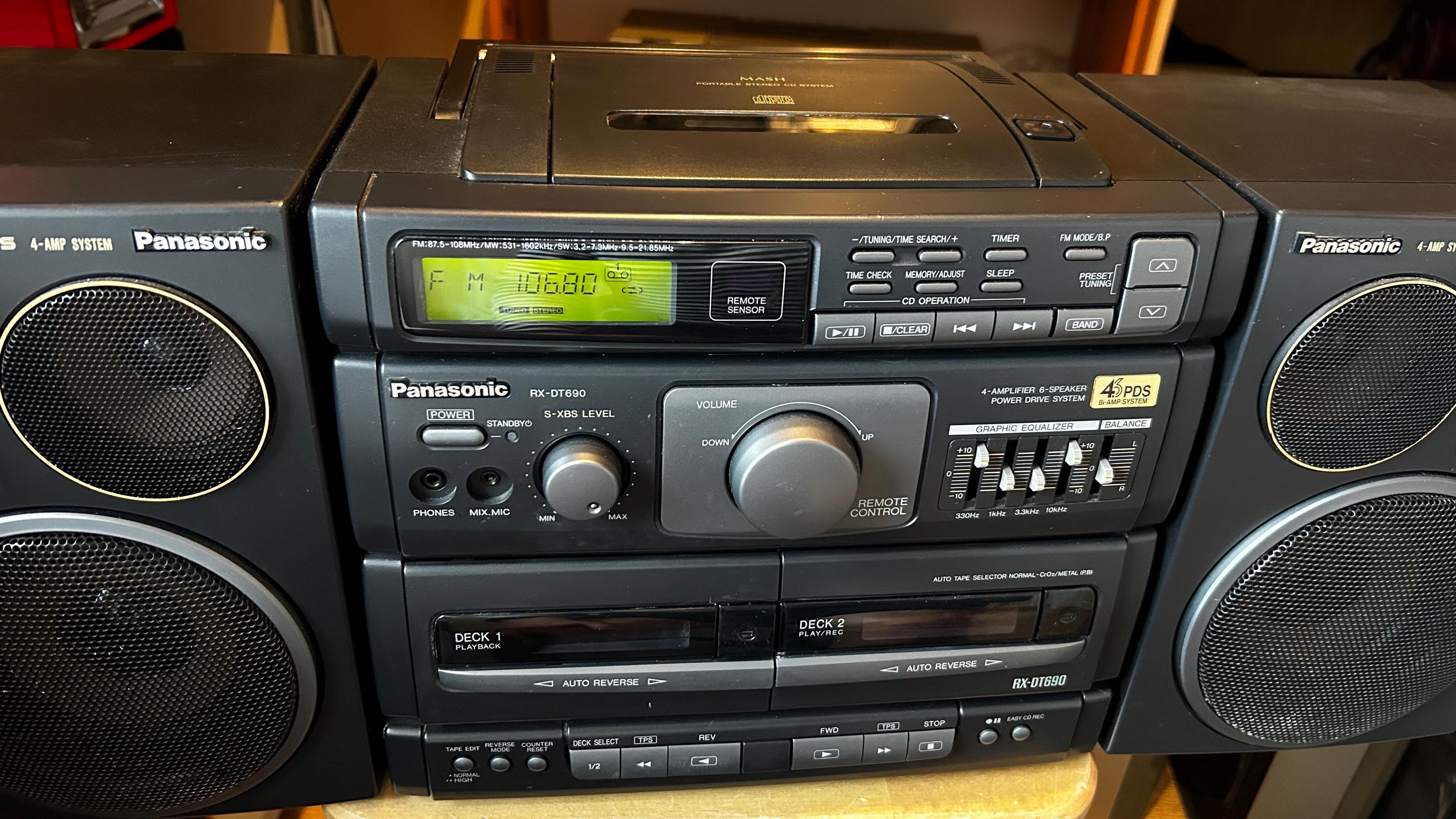 Panasonic Rx-dt690 - Etsy