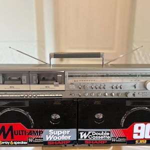 Sharp radio 80s - Etsy 日本