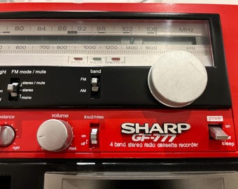 シャープ GF777 (リアル GF 909) レッド/ブラック エディション - Etsy