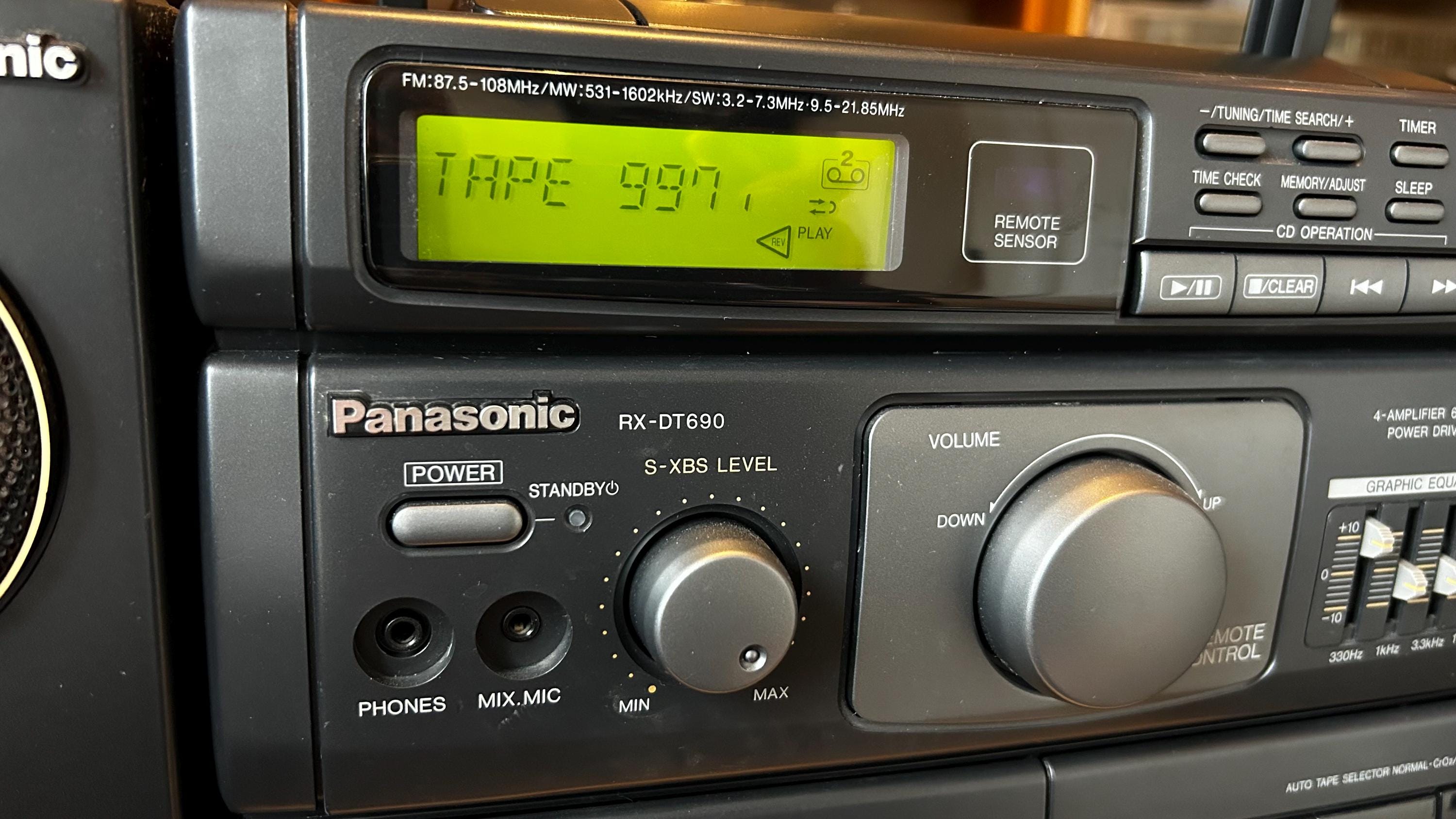 Panasonic Rx-dt690 - Etsy