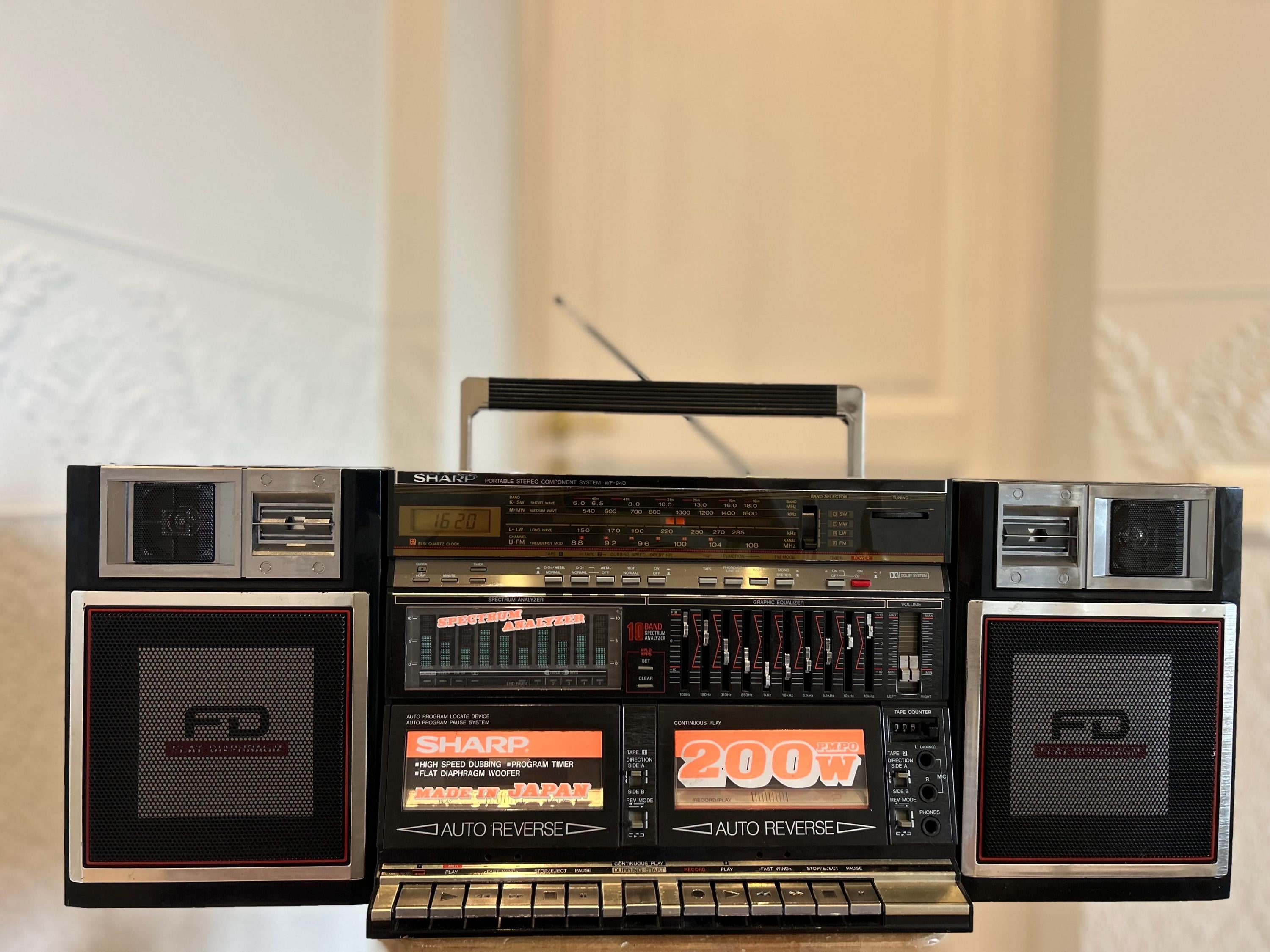 Sharp tape recorder - Etsy 日本