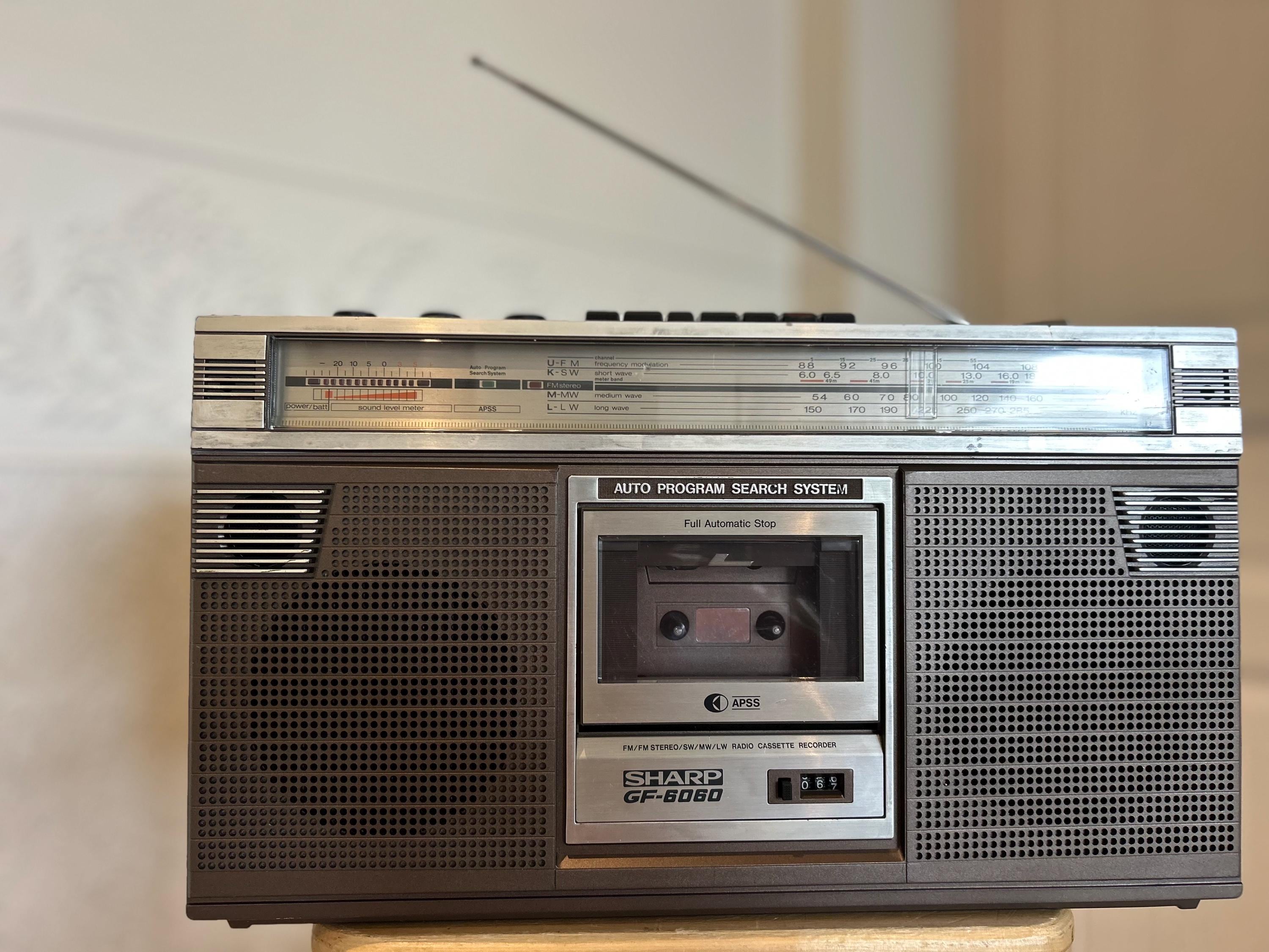 Sharp radio 80s - Etsy 日本
