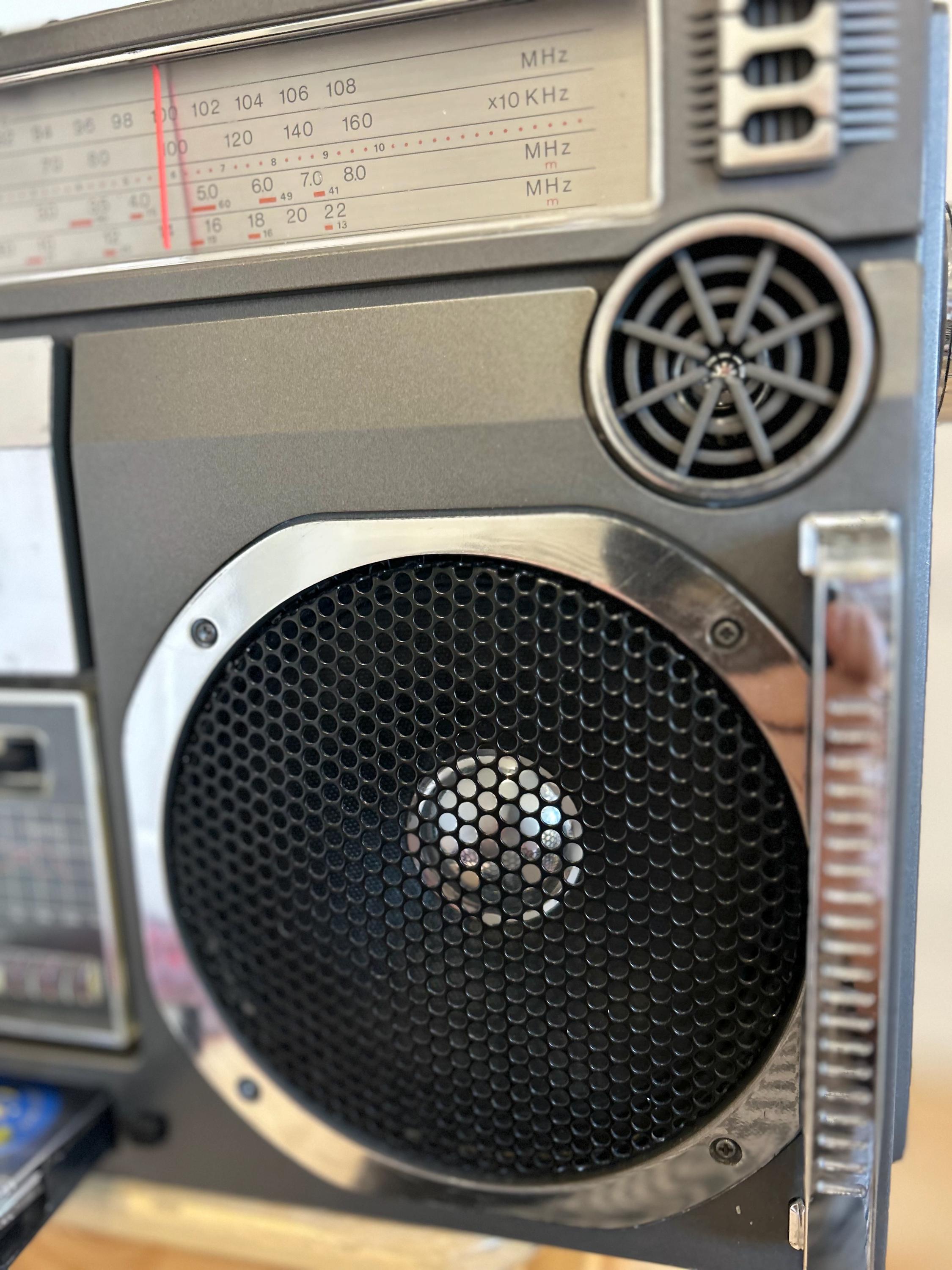 Vintage Boombox CONION CRC-H58F Made in Japan Original - Etsy