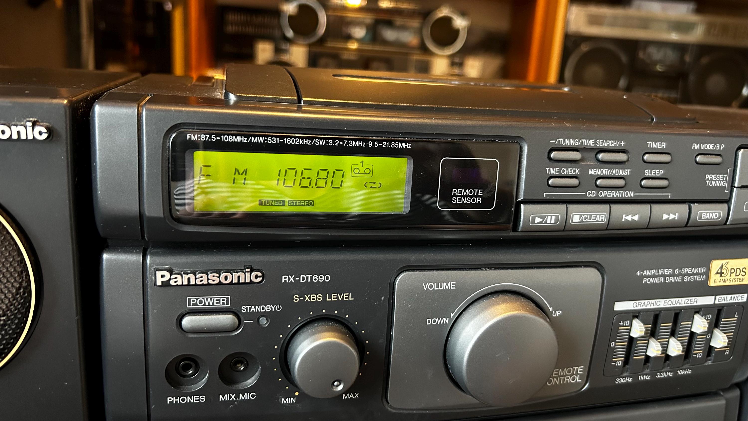 Panasonic Rx-dt690 - Etsy