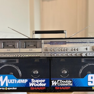 Sharps GF-777 ältere Brühe, Sharp 999 Black Edition. Boombox