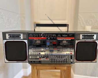 Sharp GF-8080H Radio Cassette Boombox Vintage - Etsy